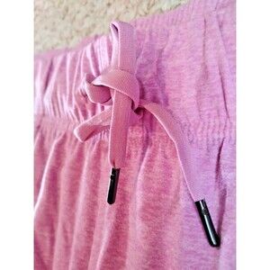 Shorts with Pockets Women XXXL (22) High Waist Pink Whimsy Soft Stretch New Boho